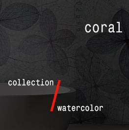 watercolor / coral